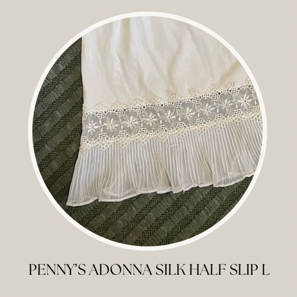 PENNY’S ADONNA LACE HALF SLIP L